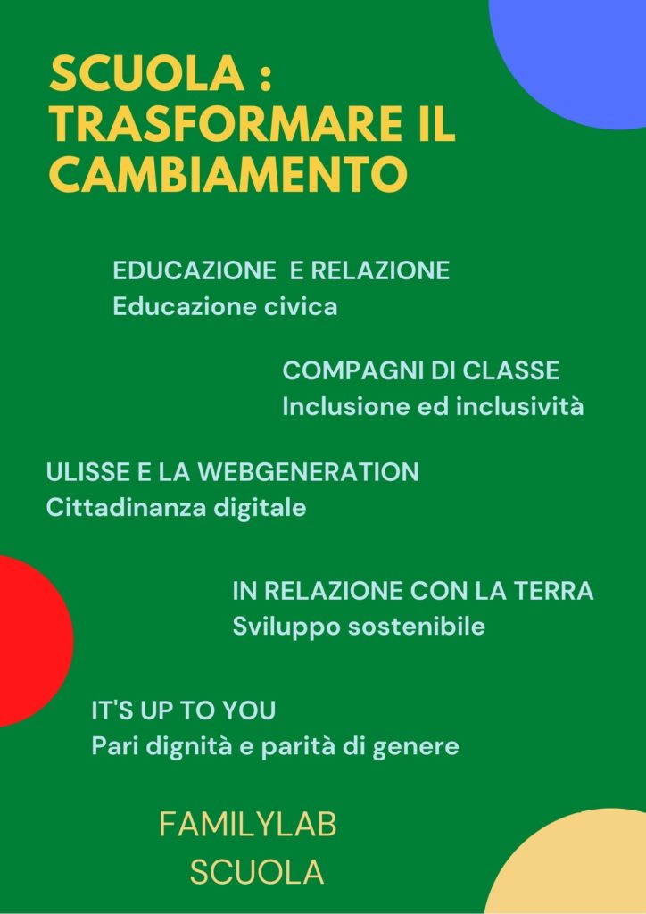 Percorso Formativo per insegnanti