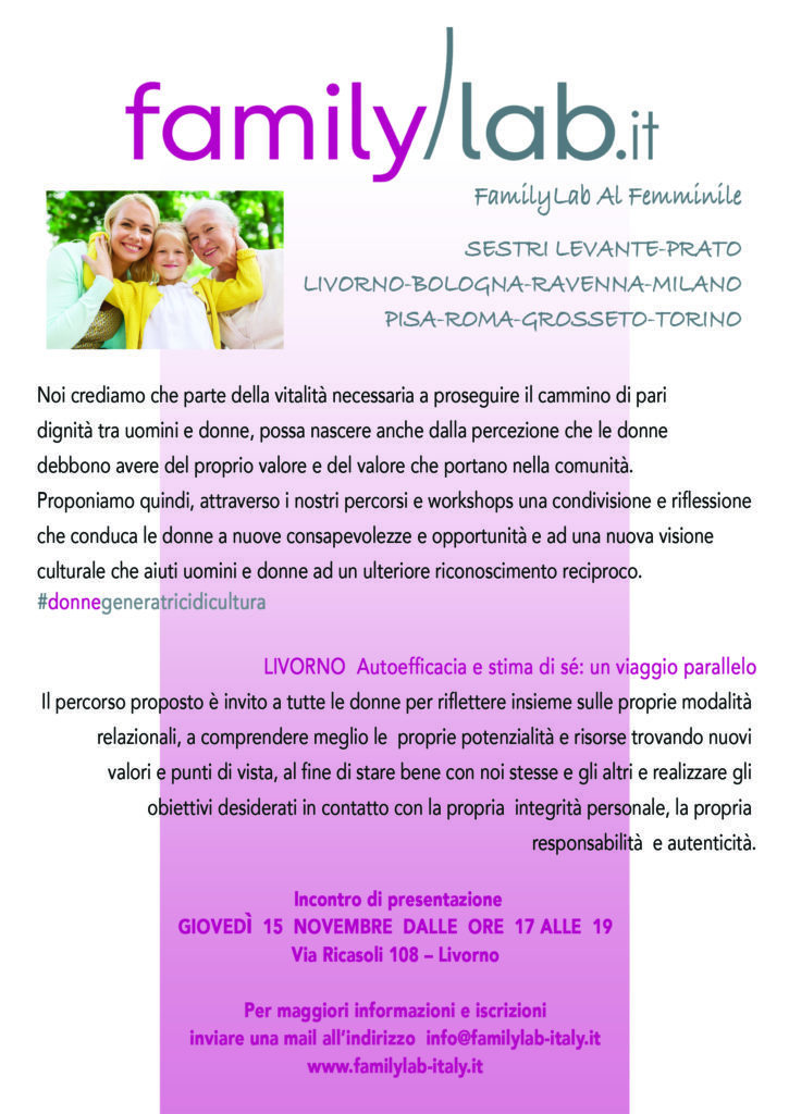 Livorno, Familylab al Femminile